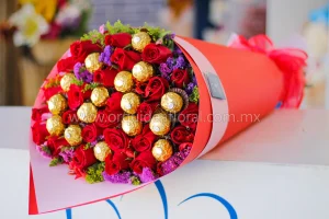 24 Rosas & Ferreros con Kraft Doble