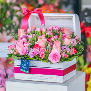 Cofre Rustico Pastel Mix