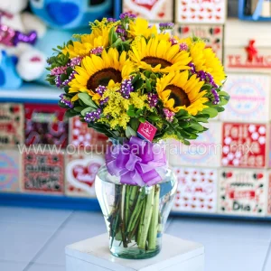 Con Girasoles